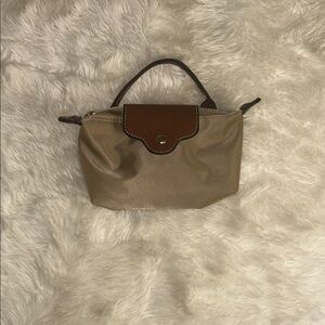 Tan and Brown Microbag